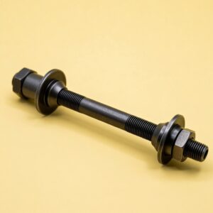 ASW HS-101 Thru Hollow Rear Axle (Black/Brown/Silver)
